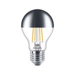 Philips Classic LED Glühbirne E27 Birne Spiegel 7.2W 650lm - 827 Extra Warmweiß | Dimmbar - Ersatz für 60W