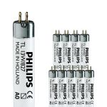 Mehrfachpackung 10x Philips MASTER Super 80 T5 Short 13W - 827 Extra Warmweiß | 52cm