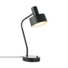 Nordlux Matis Tischlampe Metall Schwarz | Geeignet für E27