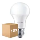 Mehrfachpackung 10x Philips CorePro LEDbulb E27 A60 13W 830 Matt | Ersatz für 100W
