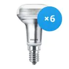 Mehrfachpackung 6x Philips CorePro LEDspot E14 Reflektor R50 1.4W 827 36D | Extra Warmweiß - Ersatz für 25W

